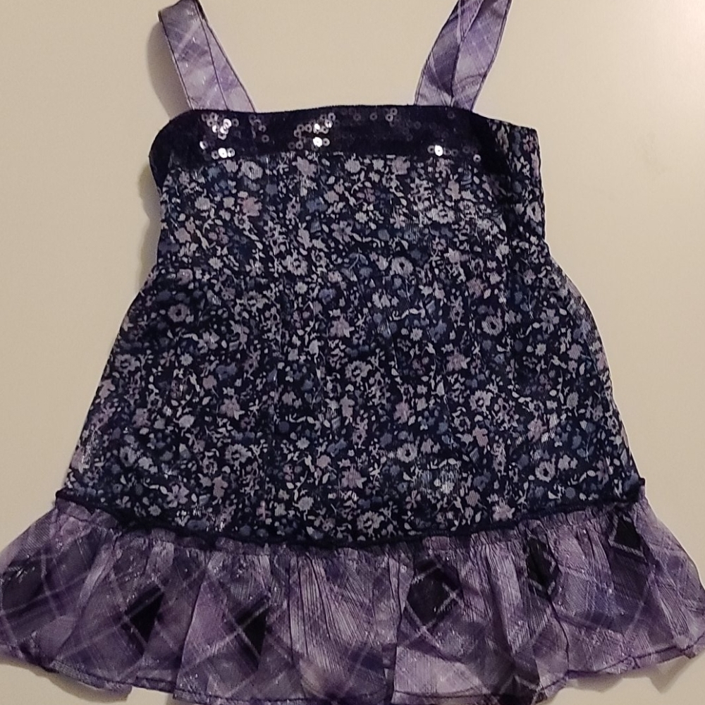 NWT Justice Y2K Early 2000s Style Halter Top - Size 6 (E4)